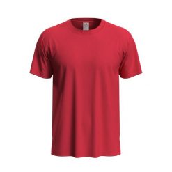 Koszulka Unisex Dla Dorosłych Z Klasycznym, Organicznym Dekoltem. Białe bluzki damskie Stedman, xl, bez wzorów, klasyczne, bez kołnierzyka, bez ramiączek. Za 41.99 zł.