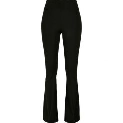 Damskie legginsy z wysokim stanem z flarą Urban Classics Recycled. Czarne legginsy damskie Urban Classics, bez wzorów, z elastanu. Za 177.50 zł.