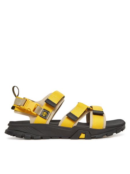 Timberland Sandały Garrison Trail TB0A6DXTETU1 Żółty. Żółte sandały męskie Timberland, bez wzorów, z materiału, bez zapięcia. Za 449.99 zł.