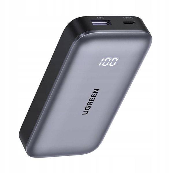 Powerbank Ugreen Powerbank Nexode 20000mAh 30W USB-A USB-C - szary. Szare powerbanki Ugreen. Za 91.84 zł.