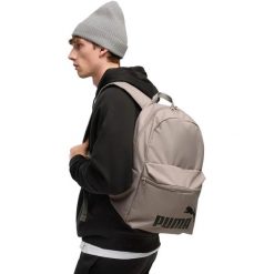 Plecak Puma Phase Backpack 22L. Brązowe plecaki męskie Puma, bez wzorów, z materiału. Za 190.00 zł.