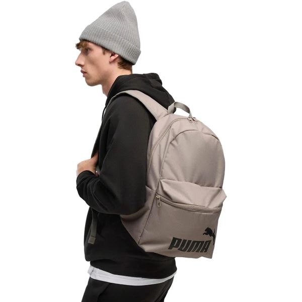 Plecak Puma Phase Backpack 22L. Brązowe plecaki męskie Puma, bez wzorów, z materiału. Za 190.00 zł.