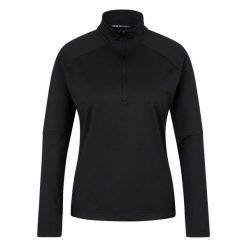 Bluza termoaktywna damska Ziener Jeane. Czarne bielizna sportowa damska Ziener, na zimę, bez wzorów, sportowe, bez ramiączek, bez kaptura. Za 214.99 zł.