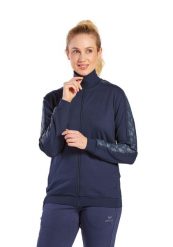 Damska bluza dresowa Erima Essential Team. Niebieskie bluzy damskie Erima, bez wzorów, z dresówki, retro, bez ramiączek, bez kaptura. Za 314.99 zł.