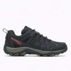 Buty trekkingowe męskie Merrell Accentor 3 Sport Gtx. Czarne trekkingi męskie Merrell, z materiału, bez zapięcia. Za 782.00 zł.
