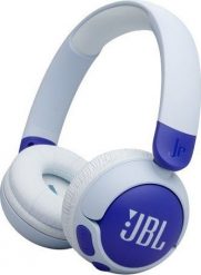 Słuchawki JBL Junior 320BT niebieskie (JBLJR320BTBLU). Niebieskie słuchawki bezprzewodowe JBL. Za 169.00 zł.