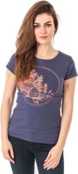 Hi-Tec T-SHIRT damski HOLZ ASTRAL AURA MELANGE / FRESH SALMON granatowo pomarańczowa r. S. Brązowe t-shirty damskie Hi-tec, s, bez wzorów, bez kołnierzyka, bez ramiączek. Za 33.49 zł.