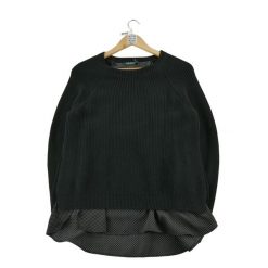 Second life - Damski Czarny Sweter - Jak nowy. Czarne swetry nierozpinane damskie Ralph Lauren, bez wzorów, bez kołnierzyka, bez ramiączek. Za 127.76 zł.