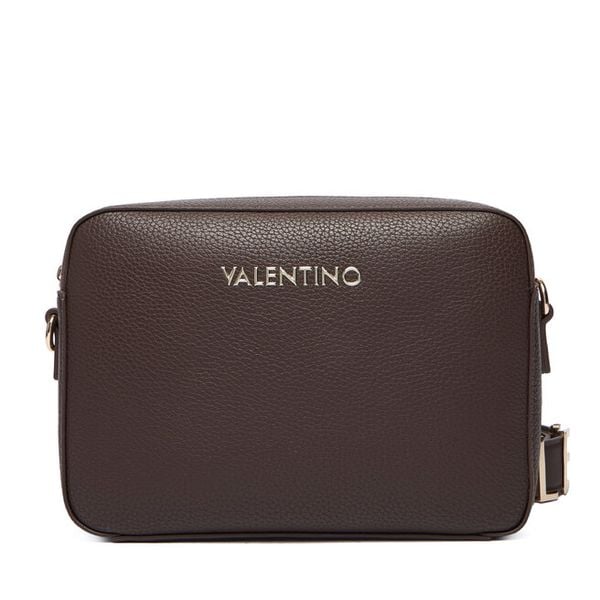 Torebka Valentino. Brązowe listonoszki damskie Valentino, bez wzorów, bez dodatków. Za 352.99 zł.