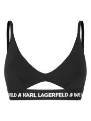 KARL LAGERFELD Biustonosz braletka A1W47006 Czarny. Czarne biustonosze KARL LAGERFELD, bez wzorów, z lyocellu. Za 219.99 zł.