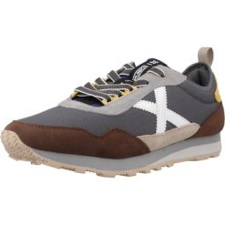 Buty MUNICH UM 87 Zielony. Zielone buty zimowe męskie munich, bez wzorów, ze skóry, bez obcasa, bez zapięcia. Za 398.99 zł.