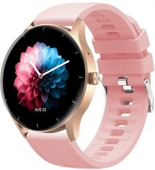 Smartwatch Gravity Smartwatch Różowy GT2-1 PRO. Czerwone zegarki smartwatch Gravity, bez wzorów. Za 118.67 zł.