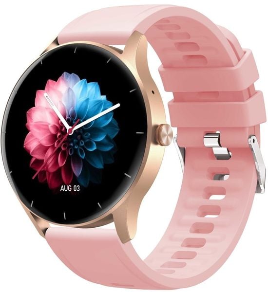 Smartwatch Gravity Smartwatch Różowy GT2-1 PRO. Czerwone zegarki smartwatch Gravity, bez wzorów. Za 118.67 zł.