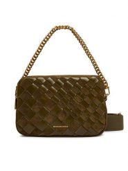 MICHAEL Michael Kors Torebka Bryant 32F6AYTC6S Khaki. Brązowe listonoszki damskie MICHAEL Michael Kors, bez wzorów, ze skóry, bez dodatków. Za 1,099.00 zł.