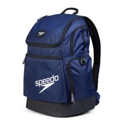Plecak sportowy unisex Speedo Teamster 2.0. Czarne plecaki męskie Speedo, bez wzorów, sportowe. Za 239.99 zł.