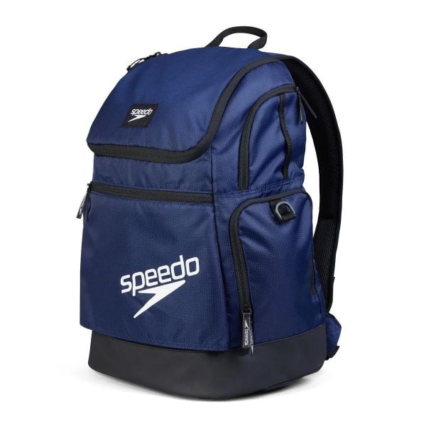 Plecak sportowy unisex Speedo Teamster 2.0. Czarne plecaki męskie Speedo, bez wzorów, sportowe. Za 239.99 zł.