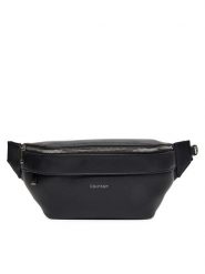 Calvin Klein Saszetka nerka Raised Waistbag LV04D3161G Czarny. Czarne saszetki i nerki męskie Calvin Klein, bez wzorów, ze skóry. Za 229.99 zł.
