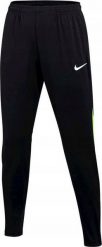 Nike Spodnie damskie Nike Dri-FIT Academy Pro czarno-zielone DH9273 011 L. Czarne spodnie dresowe damskie Nike, bez wzorów, sportowe, dri-fit (nike). Za 142.74 zł.