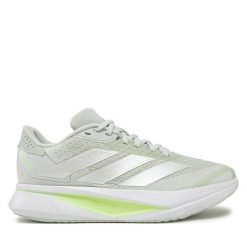 Buty do biegania adidas. Zielone obuwie sportowe damskie Adidas, bez wzorów, bez zapięcia, do biegania. Za 189.99 zł.