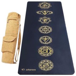 Mata do jogi gumy-sztucznej skóry 5mm +Torba z korka, do suchych lub mokrych rąk. Brązowe torby na ramię męskie ACHAMANA, z bawełny, na ramię, duże. Za 661.00 zł.