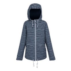 Wodoodporna Kurtka Damska Bayletta II Painterly Stripe. Białe kurtki sportowe damskie Regatta, m, bez wzorów, z materiału, bez ramiączek, z kapturem, trekkingowe. Za 113.99 zł.