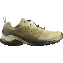 Buty trekkingowe męskie Salomon X-adventure Gtx Gore-tex. Brązowe buty zimowe męskie Salomon, bez wzorów, z gore-texu, bez obcasa, bez zapięcia. Za 672.00 zł.