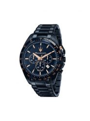 Maserati Zegarek R8873612054 Granatowy. Niebieskie, analogowe zegarki męskie maserati, bez wzorów. Za 1,549.00 zł.