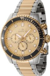Zegarek Invicta Zegarek marki Invicta model 4606 kolor Zółty. Akcesoria męski. Sezon: Cały rok NoSize. Żółte zegarki męskie Invicta, bez wzorów. Za 689.00 zł.
