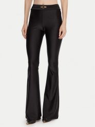 Just Cavalli Legginsy 79PAC1C1 J0108 Czarny Flare Fit. Czarne legginsy damskie Just Cavalli, bez wzorów, z bawełny. Za 409.99 zł.