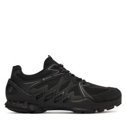 Trekkingi ECCO. Czarne obuwie trekkingowe damskie ecco, z gore-texu, bez zapięcia. Za 799.99 zł.
