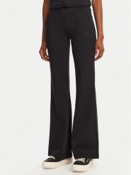 Juicy Couture Spodnie dresowe Active JCSML125403 Czarny Flared Leg. Czarne spodnie dresowe damskie Juicy Couture, bez wzorów, z dresówki. Za 219.99 zł.