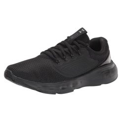 Trampki Męskie Charged Vantage. Czarne trampki męskie Under Armour, bez wzorów, z gumy, bez zapięcia. Za 397.35 zł.