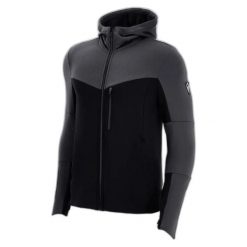Bluza z kapturem i zamkiem błyskawicznym Macron Athleisure FCC Namche 3D. Brązowe bluzy damskie Macron, l, bez wzorów, z materiału, eleganckie, bez ramiączek, z kapturem. Za 383.00 zł.