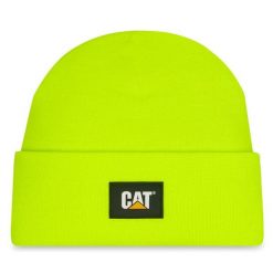Czapka CAT Footwear. Żółte czapki męskie CAT Footwear, na zimę, bez wzorów. Za 119.99 zł.