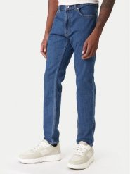 HUGO Jeansy Zane 50551886 Granatowy Skinny Fit. Niebieskie jeansy męskie Hugo, z bawełny. Za 449.99 zł.
