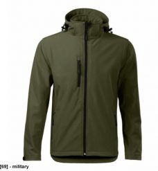 Performance 522 - ADLER - Softshell kurtka męska, 300 g/m2, 6% elastan, 94% poliester, - military - rozmiar 2XL. Kurtki męskie MALFINI, m, bez wzorów, z elastanu, bez kaptura. Za 255.88 zł.
