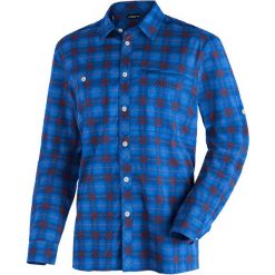 Koszula z długim rękawem Maier Sports Kasen. Niebieskie koszule męskie Maier Sports, na lato, bez wzorów, sportowe, bez kołnierzyka, bez ramiączek. Za 357.00 zł.