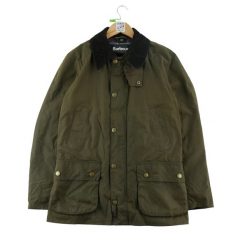 Second life - Parka męska Barbour Tartan woskowana - Stan bardzo dobry. Zielone parki męskie Barbour, l, bez wzorów, z tkaniny, eleganckie, bez kołnierzyka, bez kaptura. Za 638.96 zł.