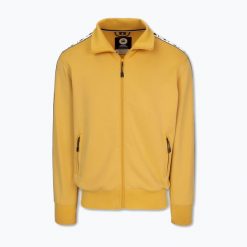 Bluza męska Pitbull Track Jacket Powers. Żółte bluzy męskie PITBULL, m, bez wzorów, sportowe, bez ramiączek, bez kaptura. Za 209.99 zł.