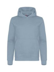 Clique Miami Hoody Junior bluowa bluza z kapturem mieszanka bawełny – Soft Blue. Niebieskie bluzy damskie CLIQUE, bez wzorów, z bawełny, bez ramiączek, z kapturem. Za 153.11 zł.