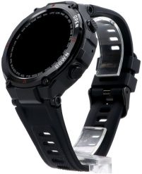 Nowy Smartwatch GlacierX Faron Black GX-FC27. Czarne zegarki smartwatch GlacierX, bez wzorów. Za 225.42 zł.