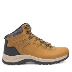 Trekkingi Sprandi. Brązowe botki męskie Sprandi, bez wzorów, sportowe, bez obcasa, bez zapięcia. Za 199.99 zł.