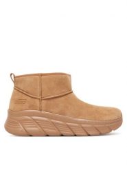 Skechers Śniegowce Bobs B Flex Hi 117390/CSNT Brązowy. Brązowe śniegowce damskie Skechers, ze skóry, bez zapięcia. Za 289.99 zł.