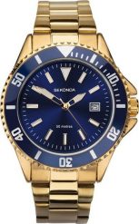 Zegarek Sekonda Zegarek męski Sekonda 1516 złoty. Żółte zegarki męskie Sekonda, bez wzorów, złote. Za 455.00 zł.