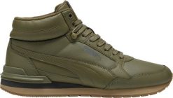 Buty Puma ST Runner v4 Mid khaki 402893 06 45. Brązowe buty sportowe męskie Puma, bez wzorów, bez zapięcia. Za 497.73 zł.