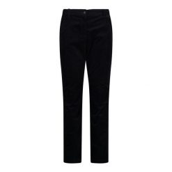 Spodnie aksamitne damskie CMP. Czarne spodnie dresowe damskie CMP, bez wzorów, z weluru, sportowe, długie. Za 295.50 zł.