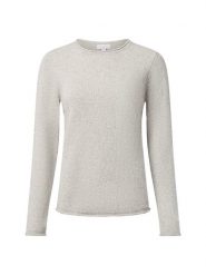 Brookshire Wełniany sweter Kobiety Wełna szary, S. Szare swetry nierozpinane damskie brookshire, s, bez wzorów, z dzianiny, eleganckie, bez kołnierzyka, bez ramiączek. Za 169.95 zł.