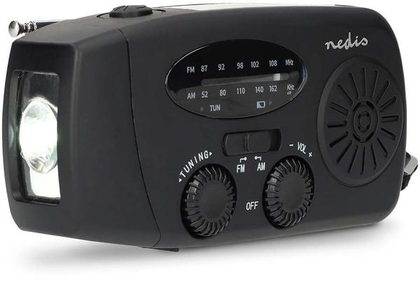 Radio Nedis RDFMCR2000BK radio Przenośny Analogowy Czarny. Czarne radia Nedis. Za 124.85 zł.