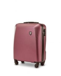 WALIZKA MAŁA KABINOWA WINGS PLOVER 20" BURGUNDY. Czerwone walizki damskie Wings, bez wzorów, z materiału, małe. Za 169.90 zł.