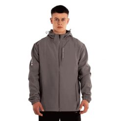 Kurtka softshell William Martin Stone Grey. Szare kurtki męskie Softee, s, bez wzorów, z polaru, bez kaptura. Za 275.99 zł.